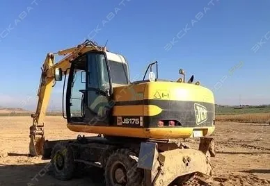 Фото №0 Аренда колесного экскаватора JCB JS 175W, Москва