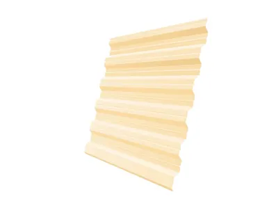 фото Профнастил HC35R 0,45 PE RAL 1015 светлая слоновая кость