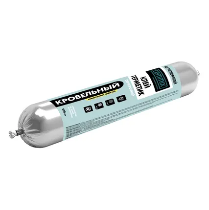 Фото №0 Сверхпрочный кровельный клей-герметик на основе MS-полимеров Cemmix 500 мл 22 шт/уп