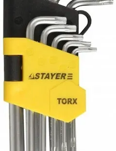 фото Набор звездочек STAYER Т10-Т50 9 предметов 2743-Н9