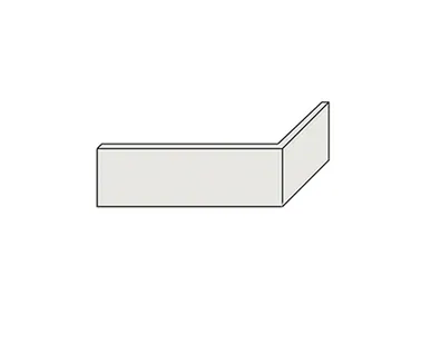 фото Клинкерная плитка угловая Stroeher Stiltreu 452 silber-grau рельефная, 240*52*115*14 мм