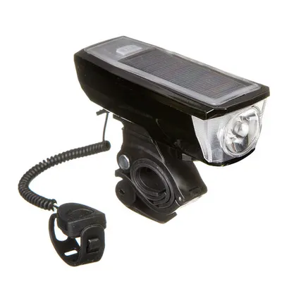 Фото №0 Фонарь STG передний FL1576 (Фонарь STG передний FL1576,350 люм, usb бат. (2000mAH) звонок 120 дб.)