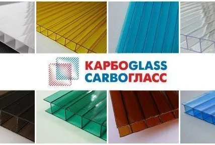 Фото №0 Сотовый поликарбонат CARBOGLASS Карбогласс 4мм стандарт