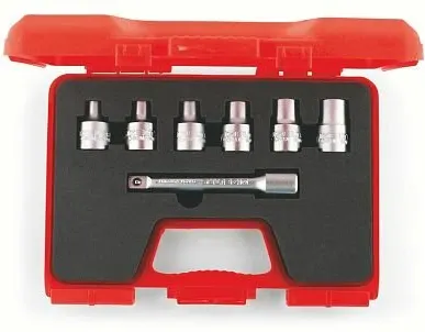 фото Набор торцевых головок 1/2" Star E10-E20 7 предметов, IZELTAS, 1113006007, 13000000807