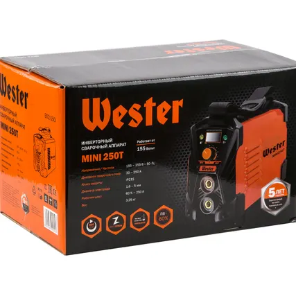 Фото №6 Cварочный аппарат инвертор Wester Mini 250Т