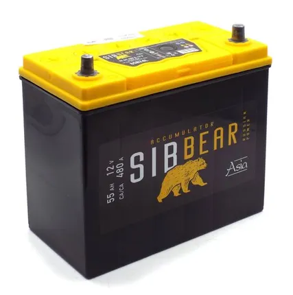 Фото №0 Аккумулятор SIBBEAR ASIA 65B24L 55 Ач о.п.