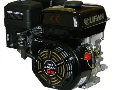 фото Двигатель 4-х тактный 168 F-2 Lifan (6,5 л.с d=20мм)