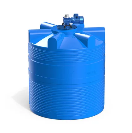 Фото №3 Емкость V 2000 литров с лопастной мешалкой