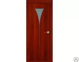 фото Полотно дверное остекленное ПО Рюмка 800 итальянский орех (ПО-О8)