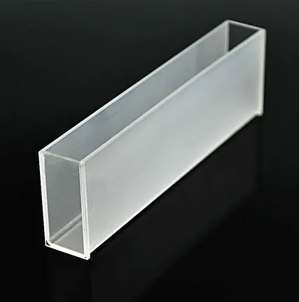 Фото №0 Кварцевая кювета для КФК, 100 мм (без крышки)