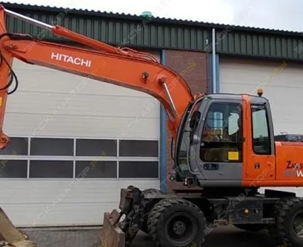 Фото №0 Аренда колесного экскаватора Hitachi ZX160W, Набережные Челны