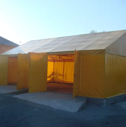 Фото №1 Быстровозводимый ангар