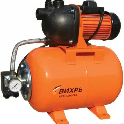 Фото №0 Бытовая насосная станция для воды ВИХРЬ АСВ-1200/24