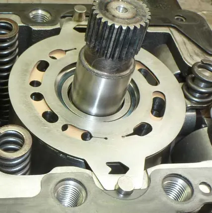 Фото №1 Испытание гидронасоса Sauer-Danfoss гидромотор.