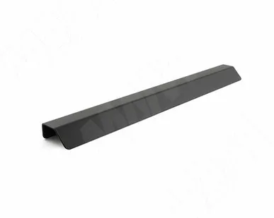 фото Профиль-ручка 320мм (L=396мм) крепление саморезами черный матовый (PH.RU17.400.BL)