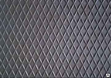 Фото №0 Лист рифленый ромбич н/обр, толщина 3мм