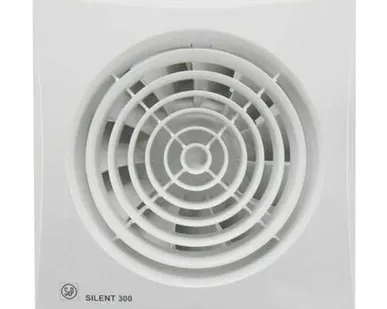 фото Silent 300 CHZ Plus белый вентилятор с датчиком влажности, таймером Soler&Palau