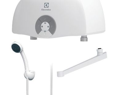фото Проточный водонагреватель Electrolux SMARTFIX 2.0 TS(3,5kW) (душ+кран)