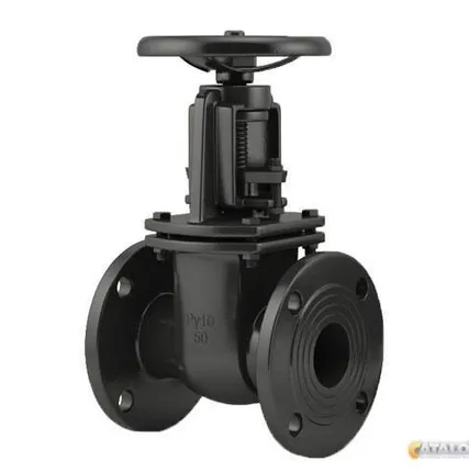 Фото №0 Задвижка чугунная 30ч906бр Ду100 Ру16