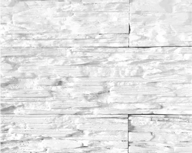 фото Арт. 2202 Сланец "Саянский" Белый с эфектом мокрый камень