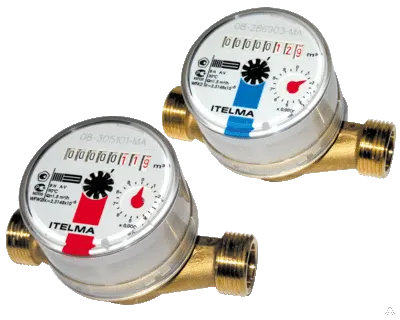 Фото №0 ИТЭЛМА счетчик горячей воды WFW20.D080(Ду 15, L80мм)