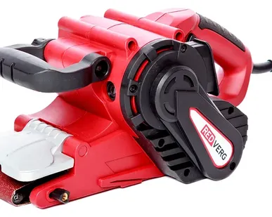 фото Ленточная шлифмашина RedVerg RD-BS110, 1100 Вт