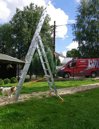 Фото №0 Лестница трехсекционная 3х12