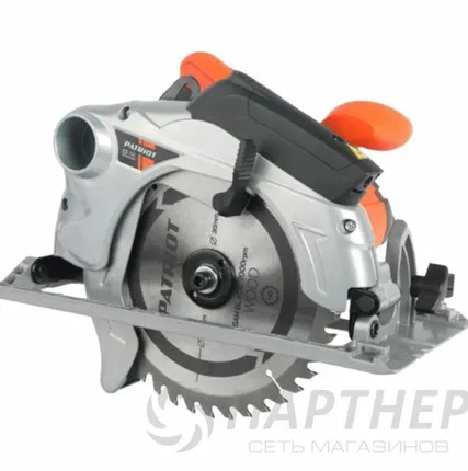 Фото №0 Пила дисковая PATRIOT CS190 (1500Вт, литая платформа, пильный диск 190х30 мм)