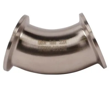 фото Стальной отвод 45° TRI-CLAMP 1.5”