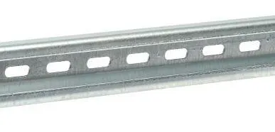 фото DIN-рейка 30х15х16мм С-типа оцинк. 200см IEK YDN30-0200