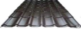Фото №0 Металлочерепица "Монтеррей" Глянец "НЛМК" 0,5мм