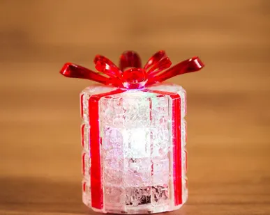 фото Фигура светодиодная "Новогодний подарок" на подставке RGB Neon-Night 501-049