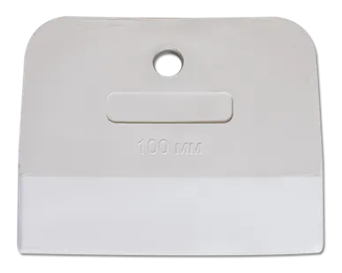 фото Шпатель для затирки 40мм, белая резина