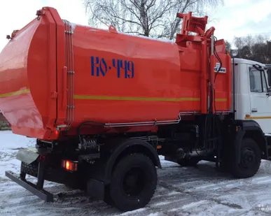 фото Мусоровоз КО-449-41 на шасси МАЗ 4380Р2-440