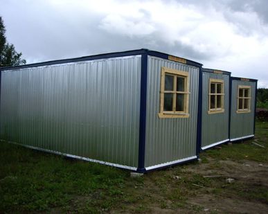 фото Бытовки строительные - Блок контейнеры
