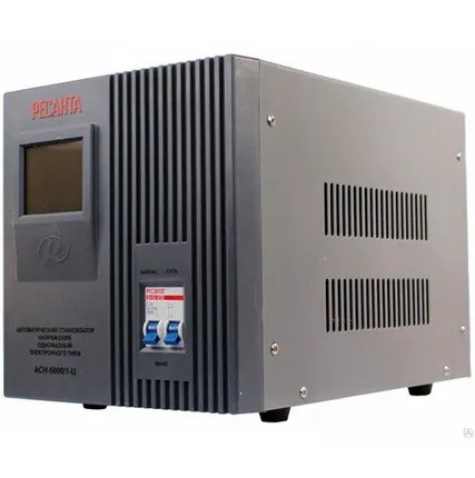 Фото №0 Стабилизатор напряжения АСН-5000/1-Ц Ресанта