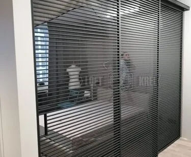 фото Лофт-перегородки реечного типа