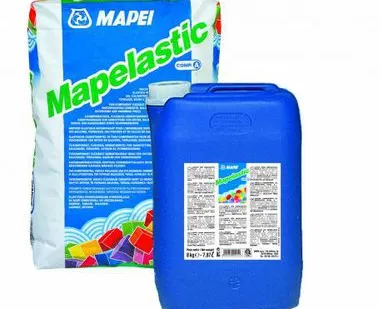 фото Гидроизоляция MAPELASTIC (Мапеластик)