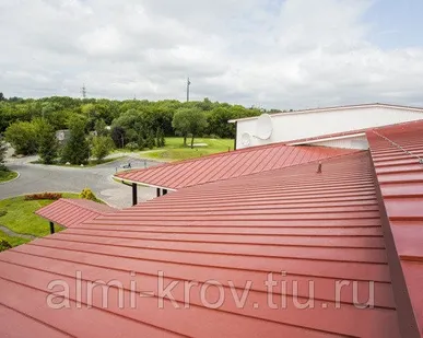 фото Кликфальц PE для фальцевой кровли