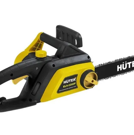 Фото №0 Электропила цепная 70/10/6 Huter ELS-2200P, 2 кВт, шина 40 см, быстрая натяжка цепи