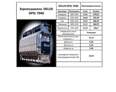 фото Зерносушилка Delux DPSL 7040 в Дзержинском