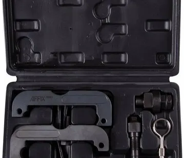 фото Набор фиксаторов распредвала / коленвала, VAG 2.8 FSI, кейс, 9 предметов AFFIX AF10321129C