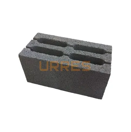 Фото №0 Шлакоблок пустотелый 4Щ М75 390х190х188 мм