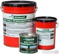 фото Мастика гидроизоляционая ECOMAST 20кг