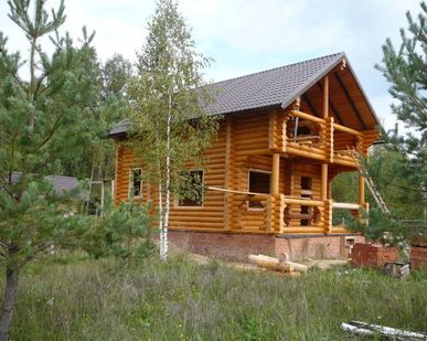 фото СРУБЫ  ОЦИЛИНДРОВАНЫЕ