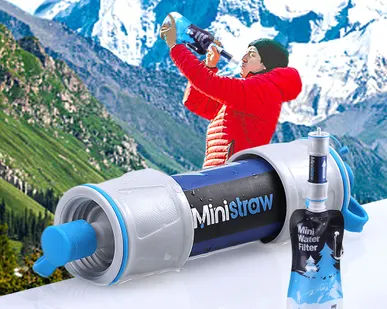 фото wholesale personal life relief water filter straw portable water filter for hiking