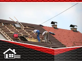 Фото №0 Демонтаж металлочерепицы