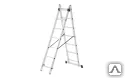 фото Лестница алюминиевая двухсекционная Tundra Comfort 2 метра 882103