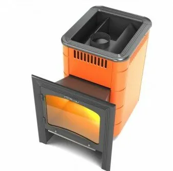 Фото №0 Печи для бани Компакт 2017 Inox Витра терракота