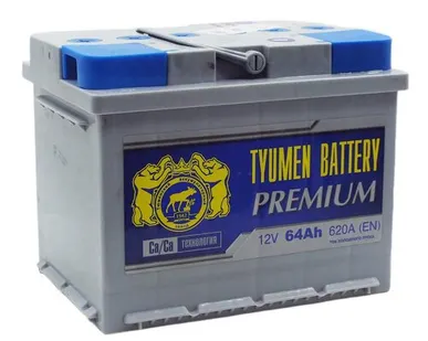 фото Аккумулятор Тюмень Premium 64 Ач п.п.
